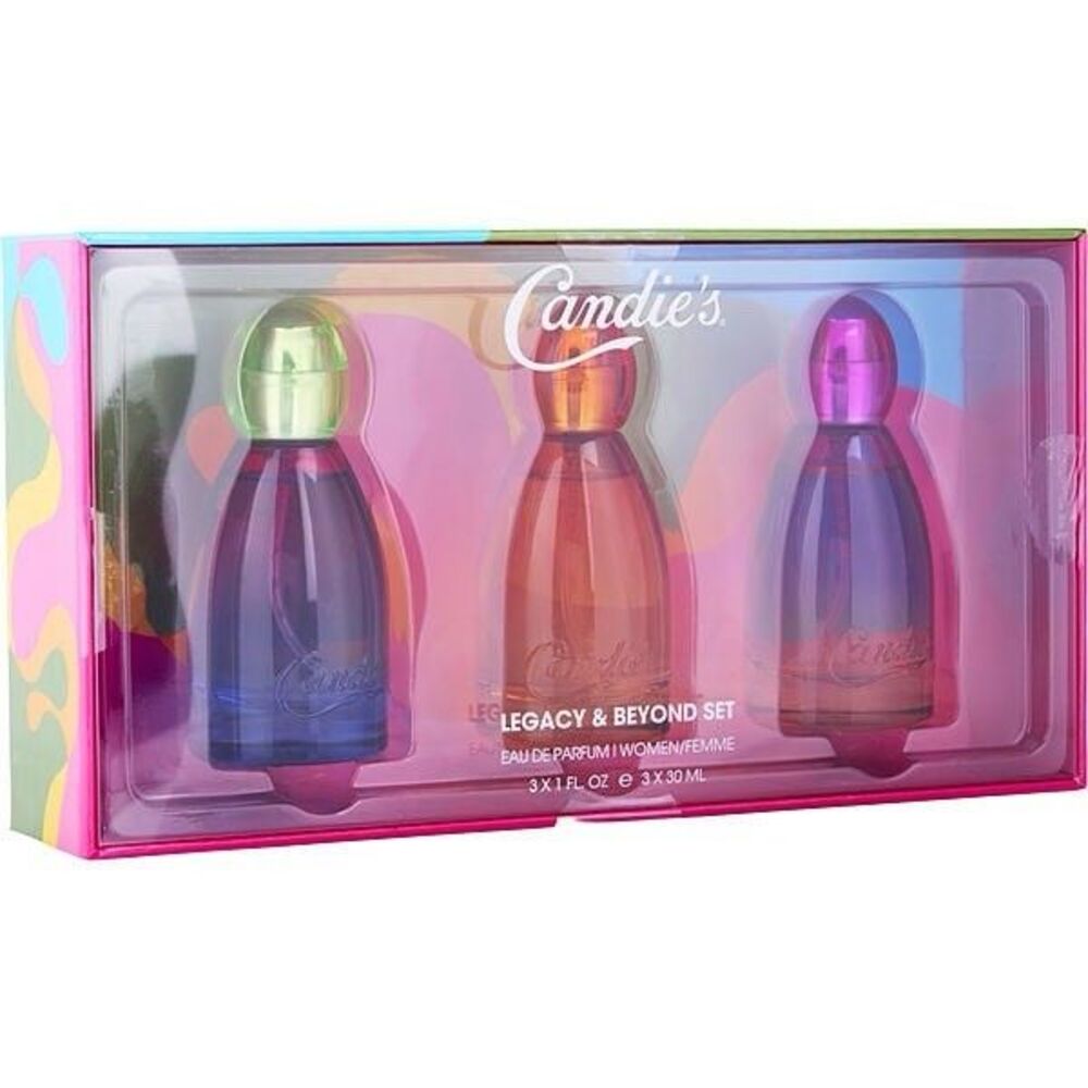 Candie’s Legacy & Beyond Eau De Parfum Gift SET LEGACY,VANILLA AMBER MALIBU FRAG